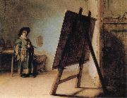 The Artist in his Studio Rembrandt